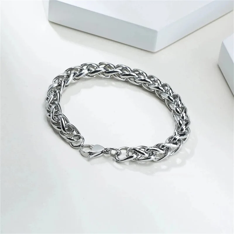 Mode Titan Stahl Armband Männer Punk Edelstahl Kiel Armband Hip Hop Männer und Frauen Edelstahl Armband Geschenk