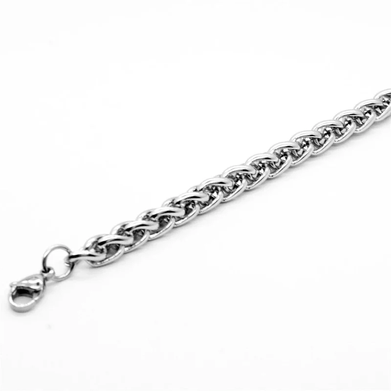 Mode Titan Stahl Armband Männer Punk Edelstahl Kiel Armband Hip Hop Männer und Frauen Edelstahl Armband Geschenk