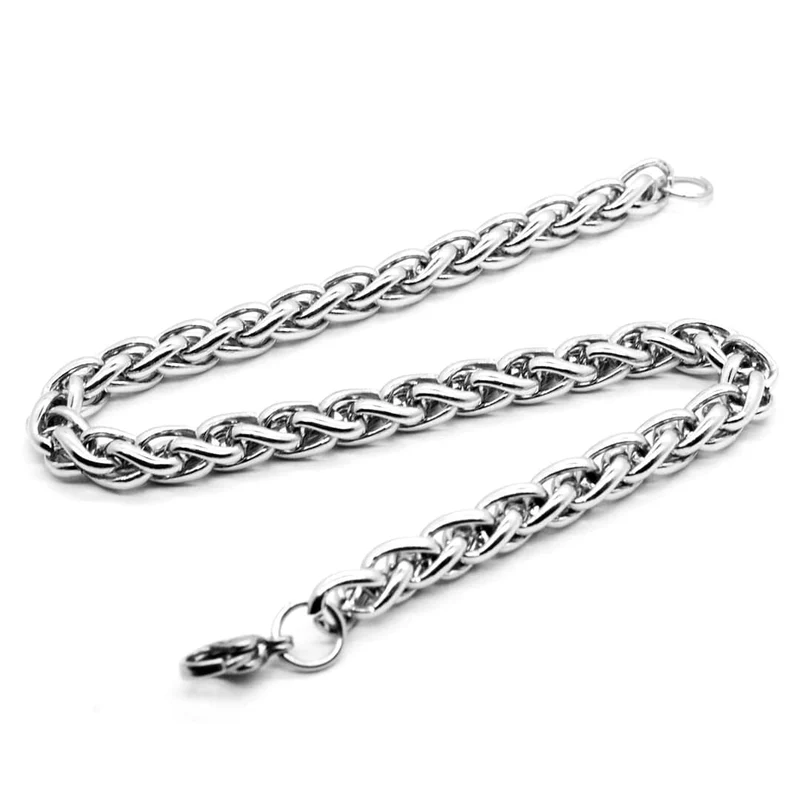 Mode Titan Stahl Armband Männer Punk Edelstahl Kiel Armband Hip Hop Männer und Frauen Edelstahl Armband Geschenk