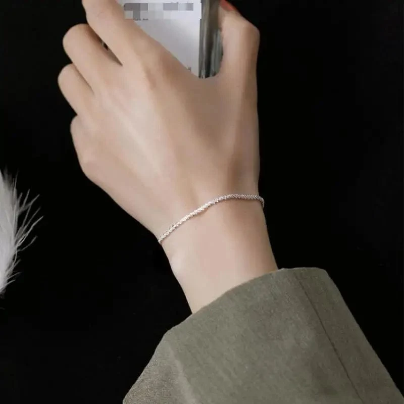 2 stücke Punk Silber Farbe Kette Paar Armband Für Frauen Edelstahl Romantische Magnet Männer Gepaart Dinge Mode Schmuck Pulsera