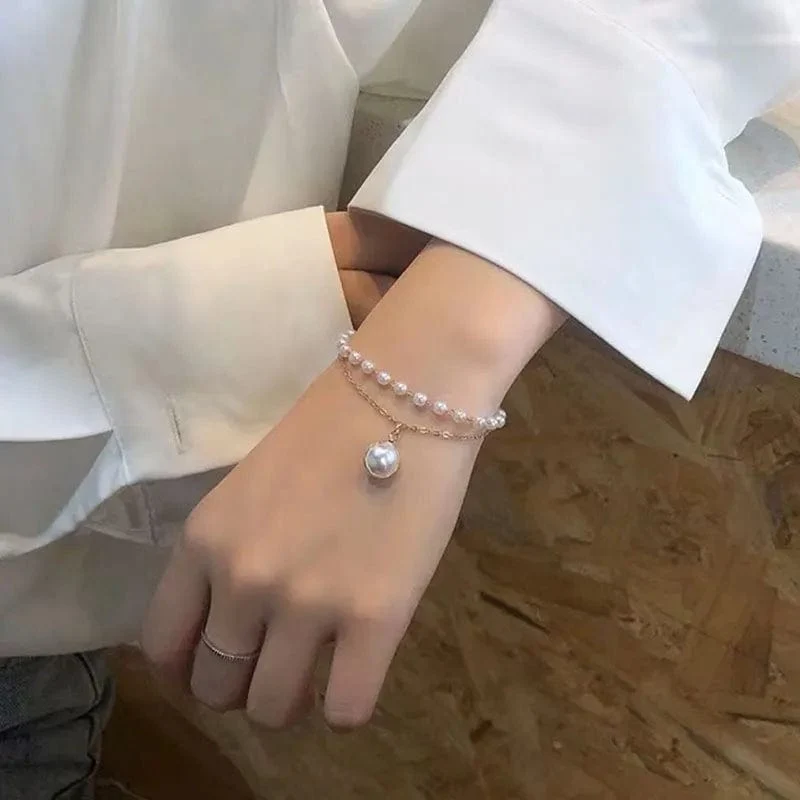 2 stücke Punk Silber Farbe Kette Paar Armband Für Frauen Edelstahl Romantische Magnet Männer Gepaart Dinge Mode Schmuck Pulsera