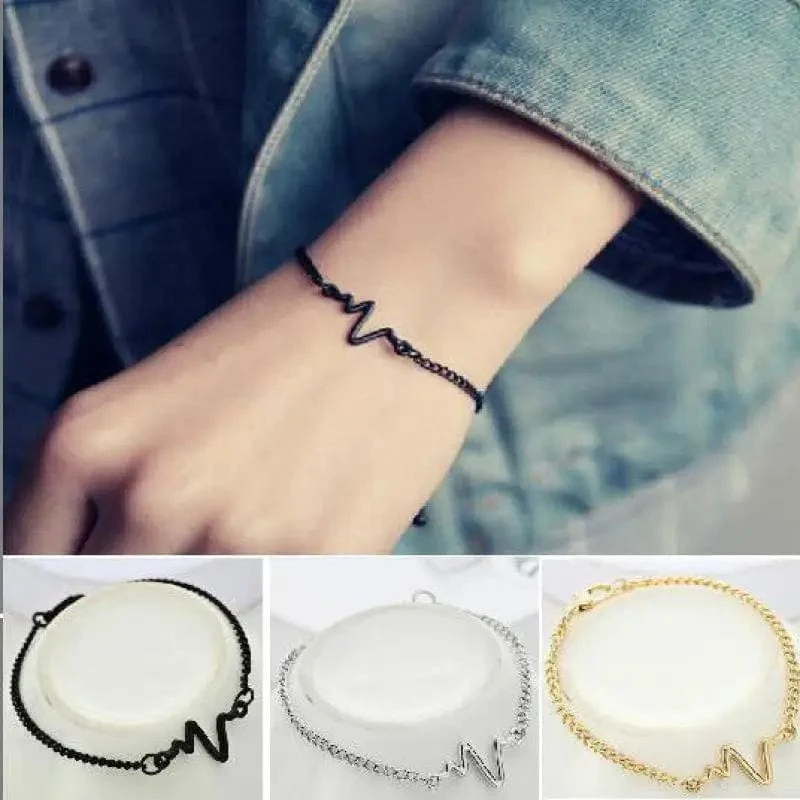 2 stücke Punk Silber Farbe Kette Paar Armband Für Frauen Edelstahl Romantische Magnet Männer Gepaart Dinge Mode Schmuck Pulsera