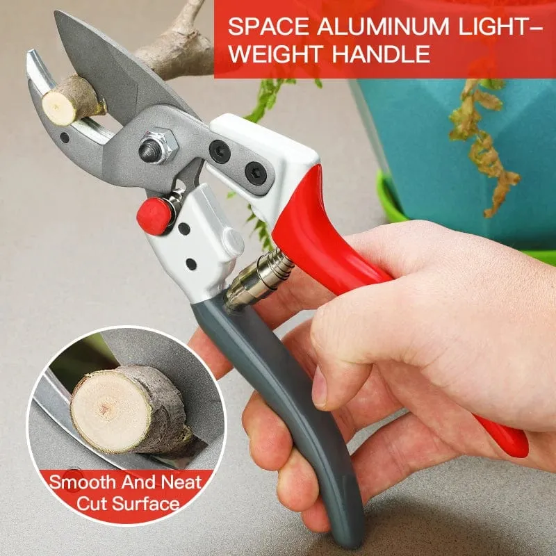 AIRAJ Schere zum Beschneiden von Bäumen, professionelle Gartenschere, Bonsai-Bypass-Gartenschere, Astschere, Trimmen von Obstbäumen und Blumenscheren