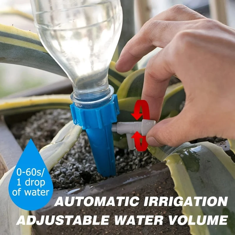 10PcsSelbst-Bewässerung Kits Automatische Waterer Tropf Bewässerung Indoor Pflanze Bewässerung Gerät Anlage Garten Gadgets Kreative