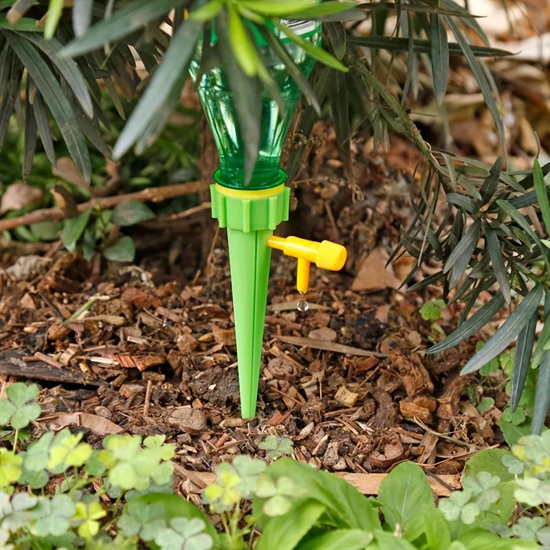10PcsSelbst-Bewässerung Kits Automatische Waterer Tropf Bewässerung Indoor Pflanze Bewässerung Gerät Anlage Garten Gadgets Kreative