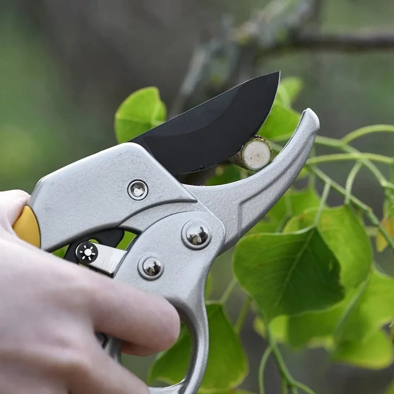 Mühelose Gartenschere, professionelle Gartenschere zum Beschneiden von Obstbäumen, zum Beschneiden von Ästen und zum Schneiden dicker Äste