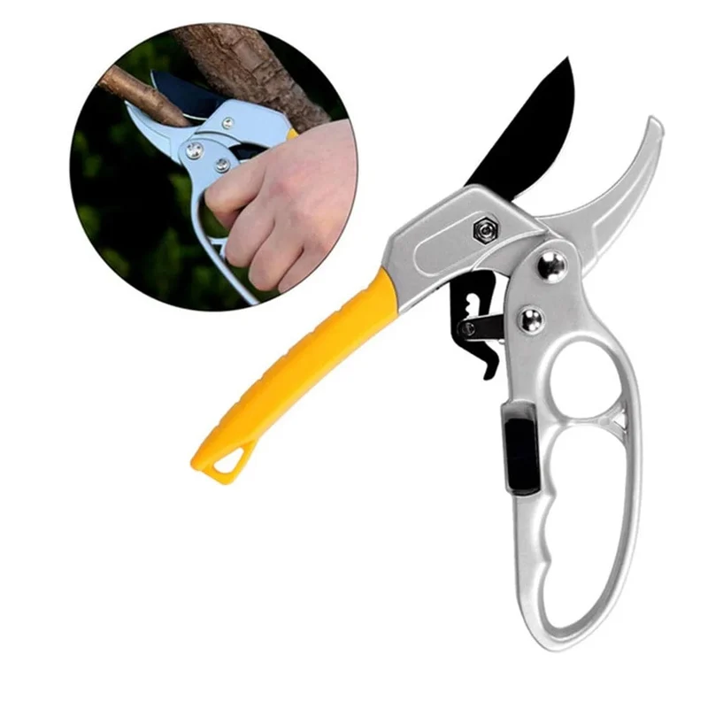 Mühelose Gartenschere, professionelle Gartenschere zum Beschneiden von Obstbäumen, zum Beschneiden von Ästen und zum Schneiden dicker Äste