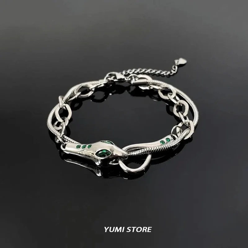 Retro Flamme Kreuz Armband Für Männer Frau Hip Hop Titan Stahl Splice Kette Charme Unisex Schmuck Cool Kpop Luxus Zubehör