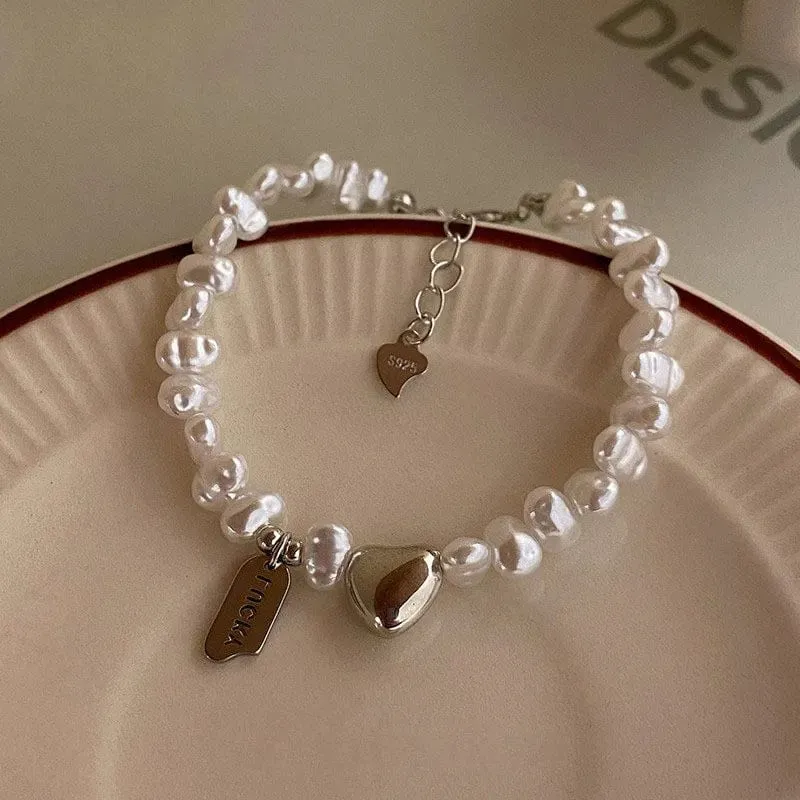 Accessoires für Damen, Kristall-Charm-Armbänder für Damen, goldfarbene Perlenkette, doppellagig, verstellbares Armband, Schmuckgeschenk