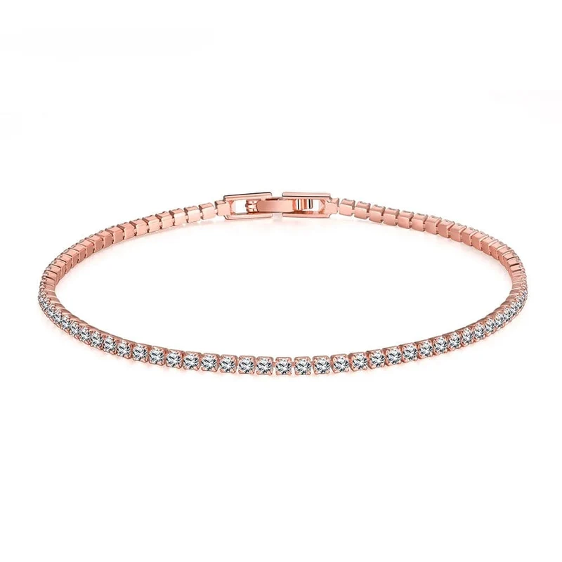 SAIYE Massives 18K 14K Gold Moissanit Tennisarmband für Damen D VVS1 rundes 925er Sterlingsilber Luxusarmband zur Verlobung