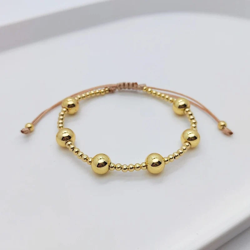 KKBEAD Natürliches Perlenarmband für Damen, modisch, Jungfrau Maria, Guadalupe-Schmuck, 18 Karat vergoldet, wasserdichte Armbänder, Pulseras