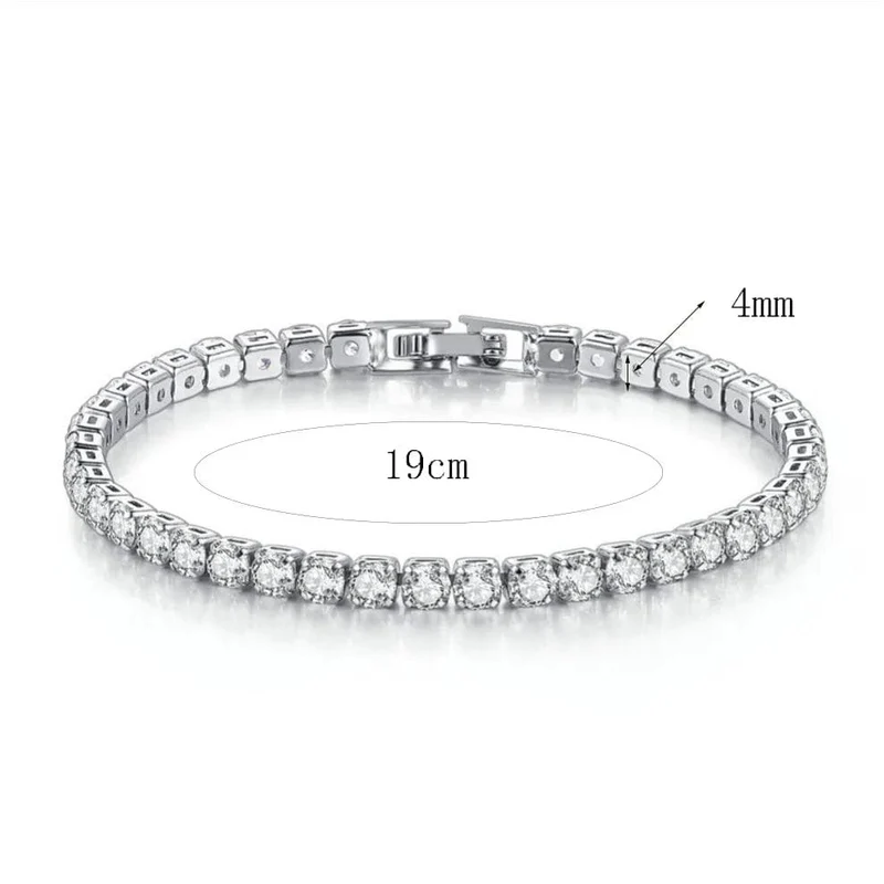 Stapelbare Goldarmbänder, Armreifen für Frauen und Mädchen, 14 Karat vergoldet, Zirkonia, Tennisarmband, Edelstahl, Schmuckgeschenke