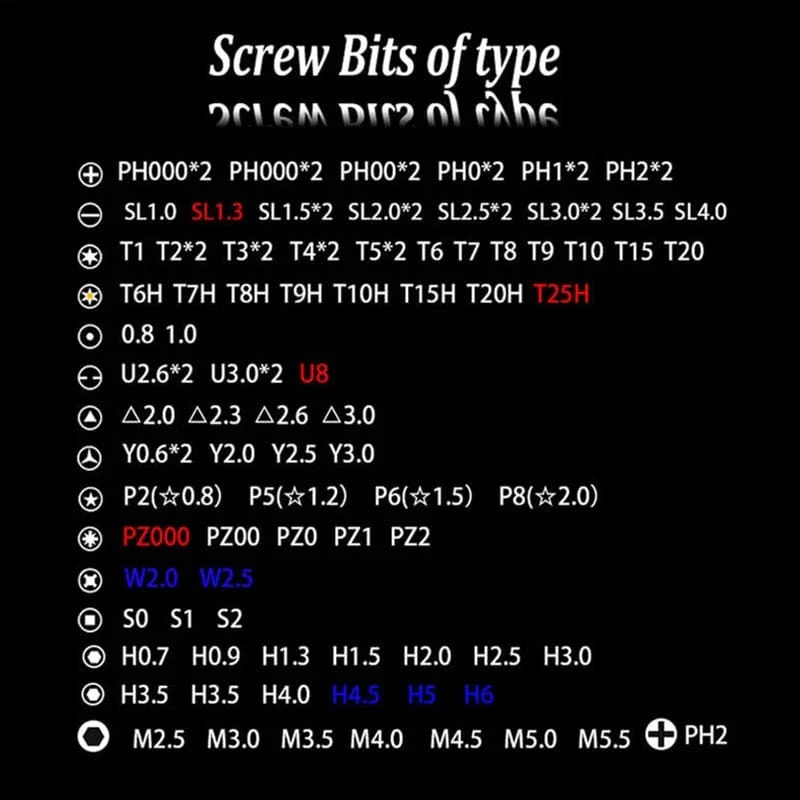 115 teile/los Magnetischen Schraubendreher Bit Set Präzision Multi Hand Werkzeug Torx Hex Schraubendreher für Computer Telefon Reparatur Werkzeuge Boxen