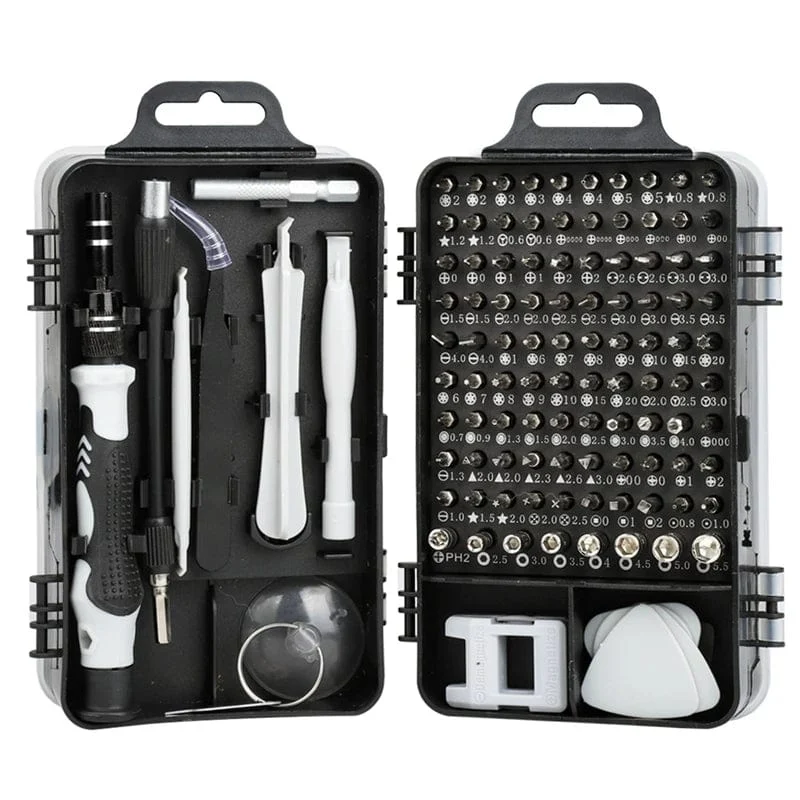 115 teile/los Magnetischen Schraubendreher Bit Set Präzision Multi Hand Werkzeug Torx Hex Schraubendreher für Computer Telefon Reparatur Werkzeuge Boxen