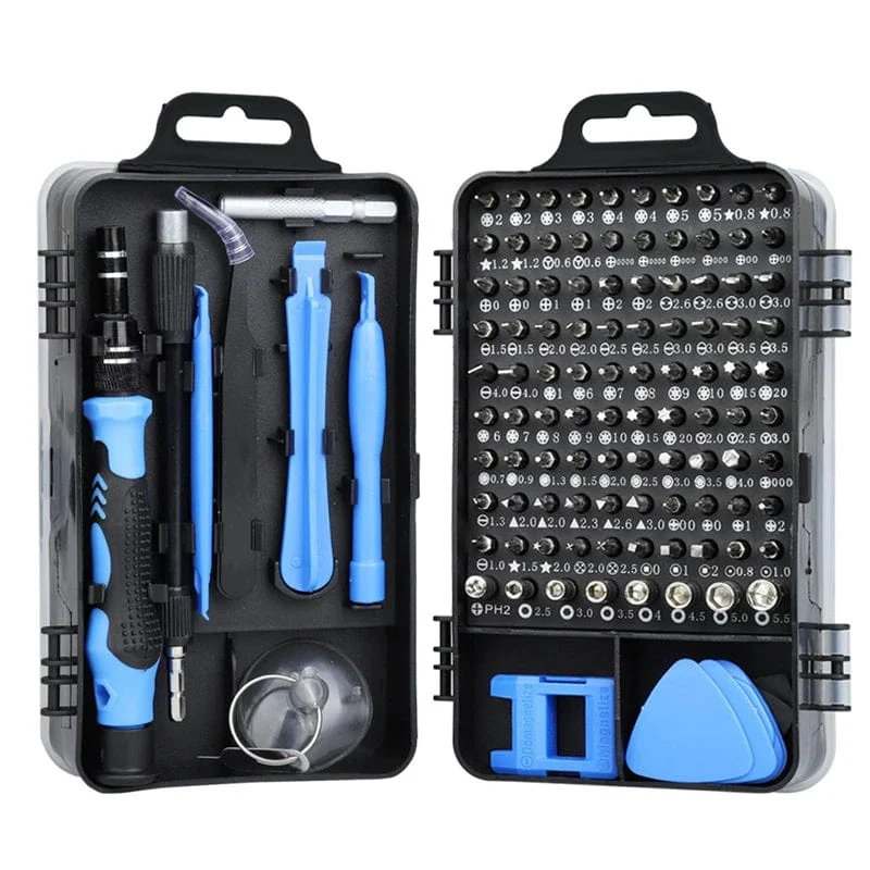 115 teile/los Magnetischen Schraubendreher Bit Set Präzision Multi Hand Werkzeug Torx Hex Schraubendreher für Computer Telefon Reparatur Werkzeuge Boxen