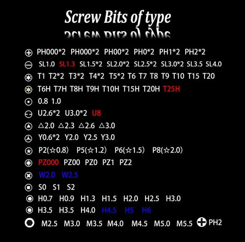 115 teile/los Magnetischen Schraubendreher Bit Set Präzision Multi Hand Werkzeug Torx Hex Schraubendreher für Computer Telefon Reparatur Werkzeuge Boxen