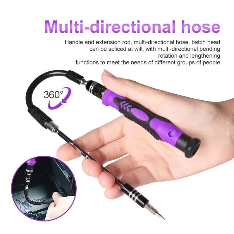 115 teile/los Magnetischen Schraubendreher Bit Set Präzision Multi Hand Werkzeug Torx Hex Schraubendreher für Computer Telefon Reparatur Werkzeuge Boxen
