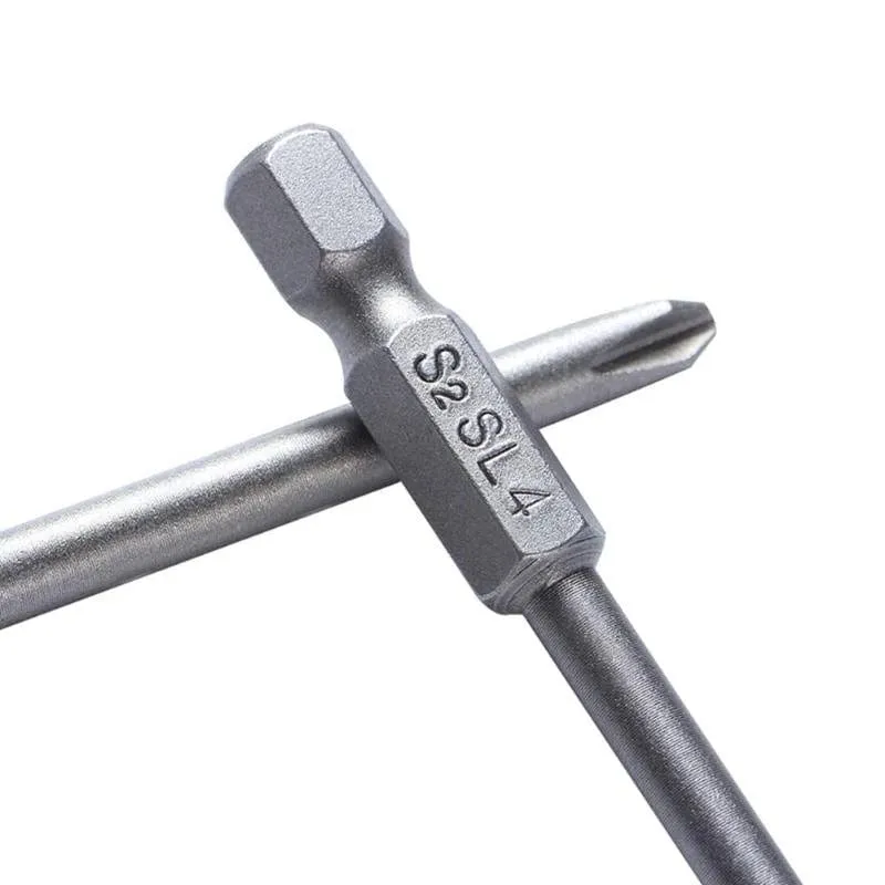 Schraubendreher-Set, starker magnetischer Batch-Kopf aus Stahl, Schlitz- und Kreuzschlitzschraubendreher-Bits, Autoreparatur-Dienstprogramm, Elektrowerkzeug-Zubehör