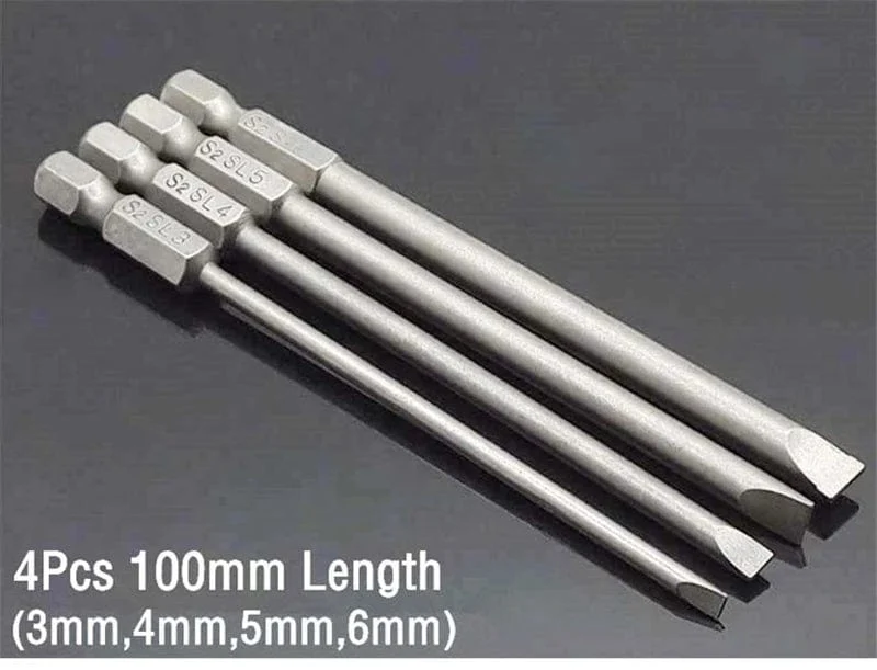 Schraubendreher-Set, starker magnetischer Batch-Kopf aus Stahl, Schlitz- und Kreuzschlitzschraubendreher-Bits, Autoreparatur-Dienstprogramm, Elektrowerkzeug-Zubehör