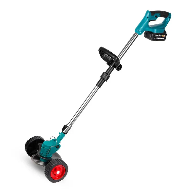 Handgehaltener elektrischer, faltbarer Rasenmäher für Makita 18-V-Akku, einstellbarer elektrischer Trimmer mit Zubehör, Garten-Schnittwerkzeug