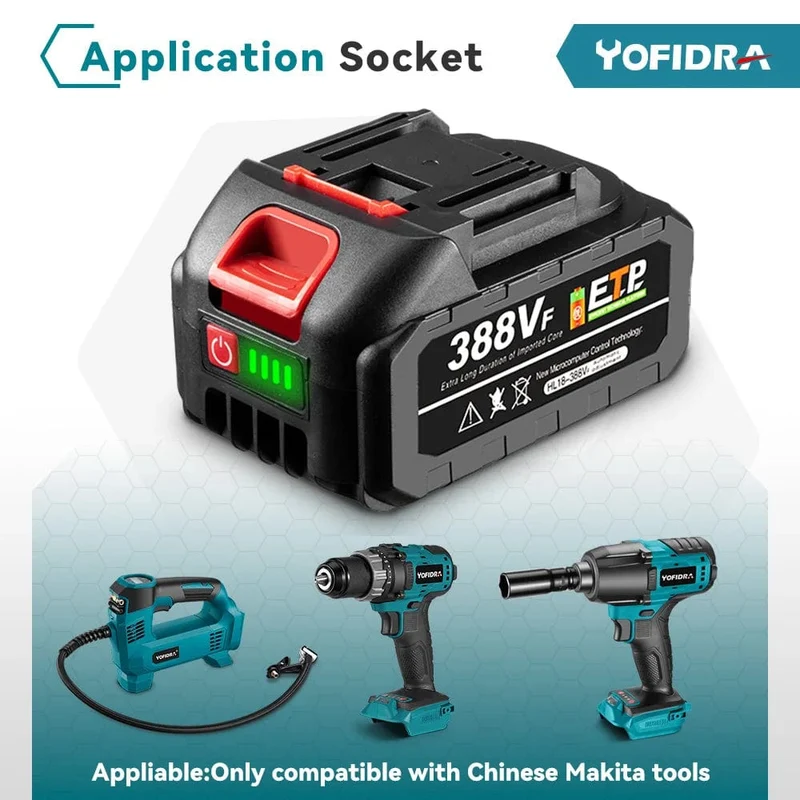Handgehaltener elektrischer, faltbarer Rasenmäher für Makita 18-V-Akku, einstellbarer elektrischer Trimmer mit Zubehör, Garten-Schnittwerkzeug