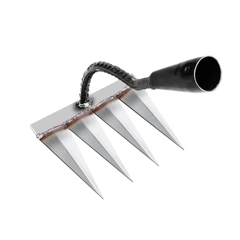 Gartenhacke, Unkrautjäten, Rechen, Stahl, landwirtschaftliches Werkzeug, Greifen, Harken, Ebene, Boden lockern, Egge, Blätter reinigen, Unkraut sammeln, landwirtschaftliches Werkzeug