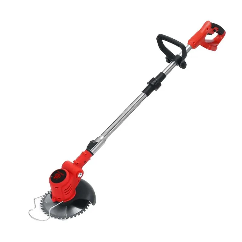 ONEVAN 2500W 20000RPM Elektrischer Rasenmäher Akku-Rasentrimmer Faltbarer verstellbarer Garten-Elektrowerkzeug für Makita18V-Batterie
