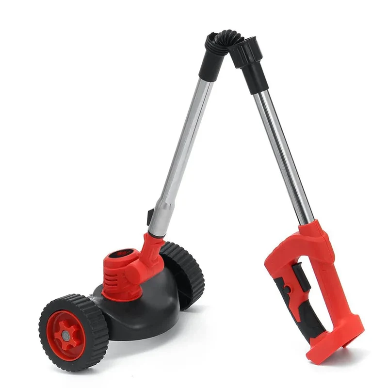ONEVAN 2500W 20000RPM Elektrischer Rasenmäher Akku-Rasentrimmer Faltbarer verstellbarer Garten-Elektrowerkzeug für Makita18V-Batterie