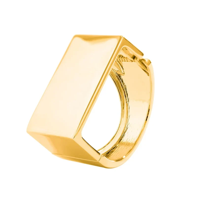 DIEZI Übertrieben Gold Silber Farbe Armreifen Vintage Punk Unregelmäßige Geometrische Armreifen Für Frauen Armbänder Männer Zubehör Schmuck