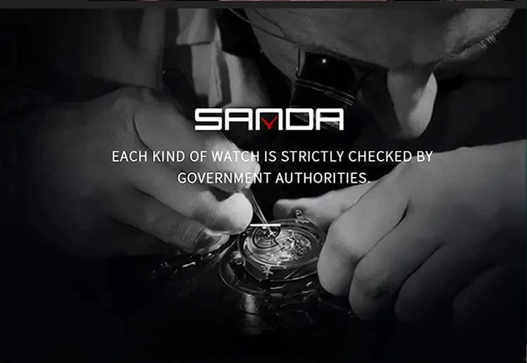 SANDA G Style Herren Digitaluhr Datum Militär Sportuhren Wasserdichte elektronische Armbanduhr Herrenuhr Orologio da uomo 739