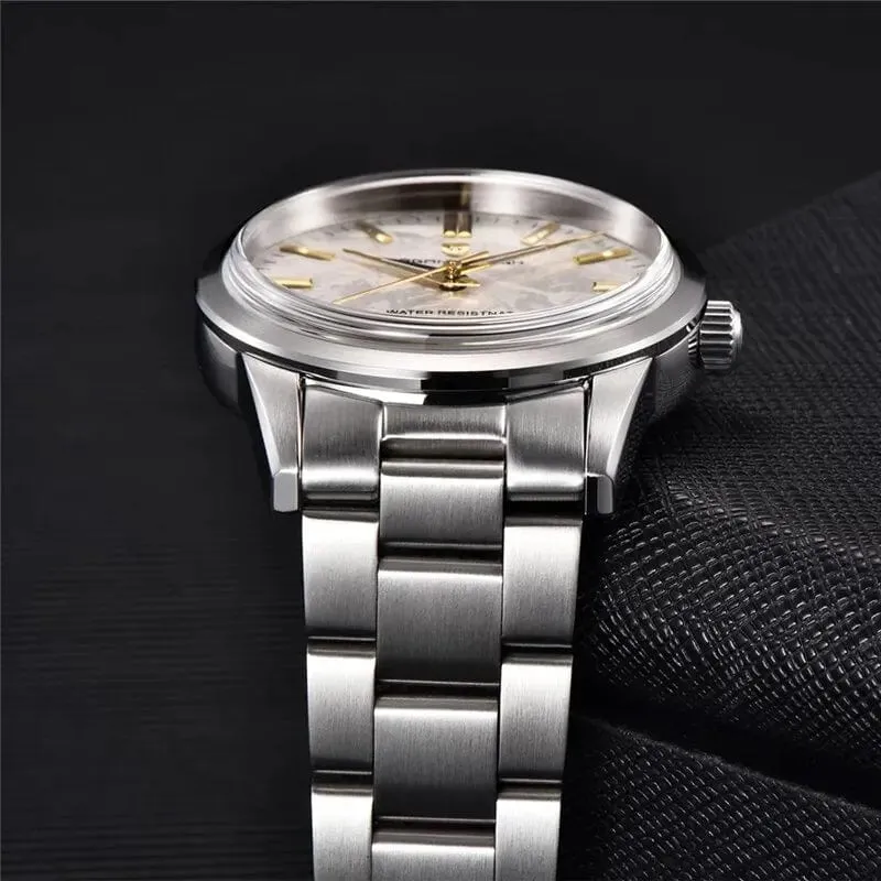 PAGANI DESIGN 40MM Herren Quarzuhren TMI VH31 Luxury Business Top Saphir 316L Edelstahl 100M wasserdichte Uhr für Männer