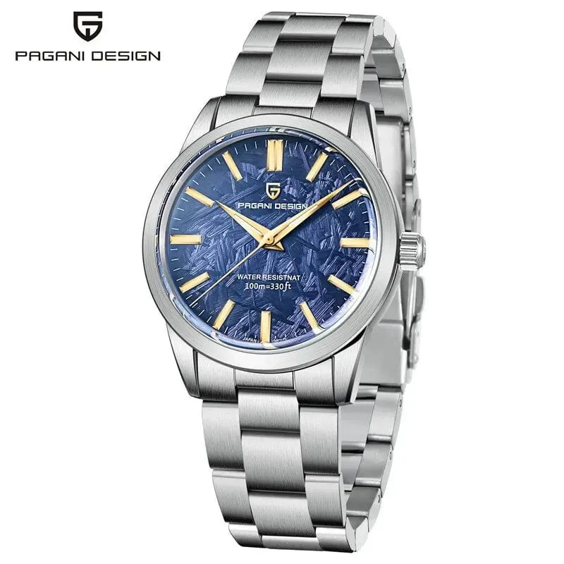 PAGANI DESIGN 40MM Herren Quarzuhren TMI VH31 Luxury Business Top Saphir 316L Edelstahl 100M wasserdichte Uhr für Männer