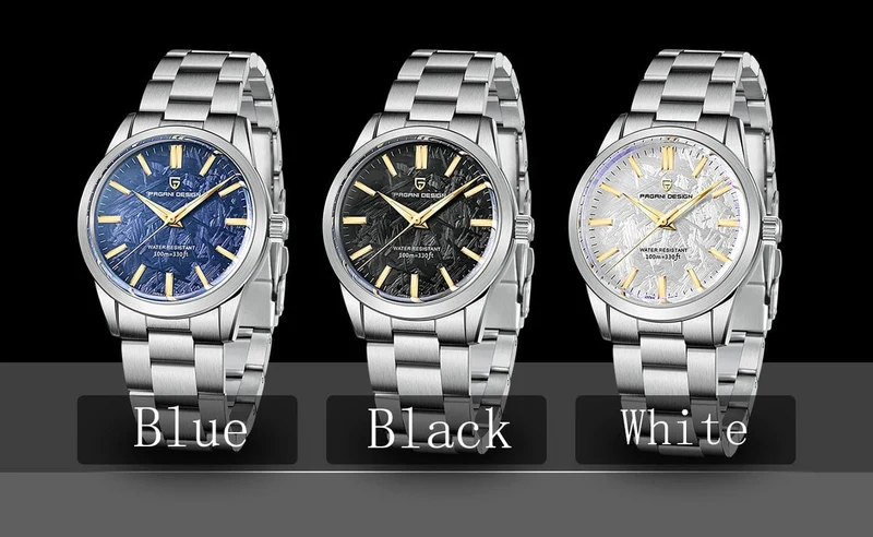 PAGANI DESIGN 40MM Herren Quarzuhren TMI VH31 Luxury Business Top Saphir 316L Edelstahl 100M wasserdichte Uhr für Männer