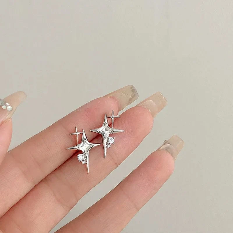 Neue Rosa Kreuz Halsketten für Frauen Y2k Mode Gothic Paar Schmuck Metall Ketten Colliers Anhänger Halskette Partei Schmuck Geschenke