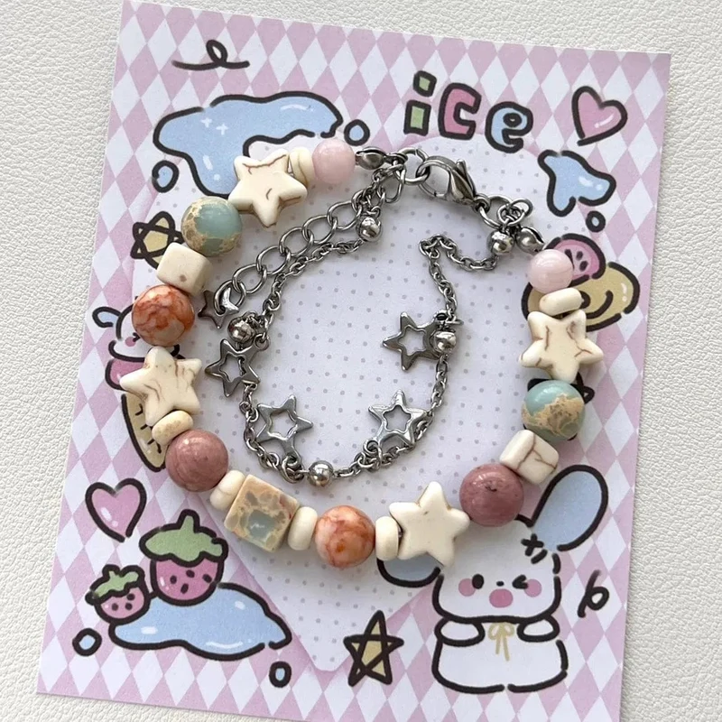 Neue Rosa Kreuz Halsketten für Frauen Y2k Mode Gothic Paar Schmuck Metall Ketten Colliers Anhänger Halskette Partei Schmuck Geschenke