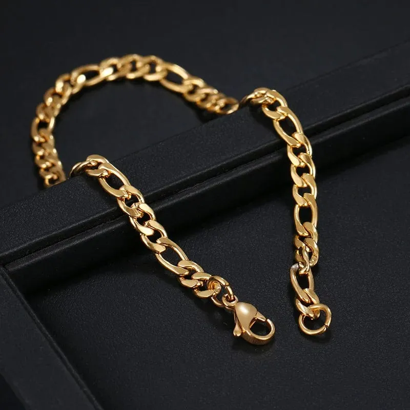 CACANA Edelstahl Kette Armbänder Für Mann Frauen Gold Silber Farbe Für Anhänger Flache Donot Verblassen Schmuck N1806