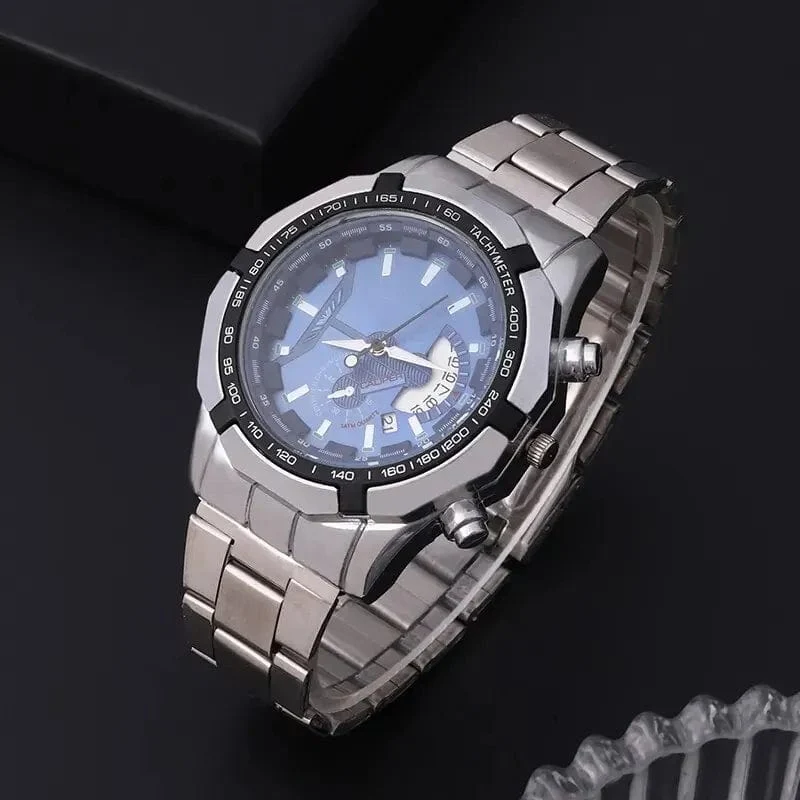 Mode Herren Sport Uhren für Männer Edelstahl Quarz Uhr Luxus Mann Business Casual Armbanduhr Relogio Masculino