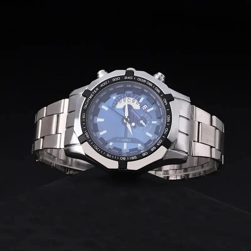 Mode Herren Sport Uhren für Männer Edelstahl Quarz Uhr Luxus Mann Business Casual Armbanduhr Relogio Masculino