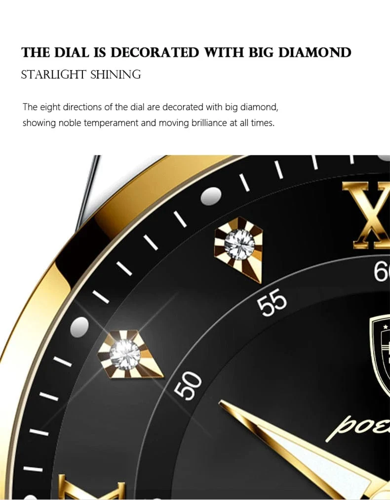 2024 männer Uhren Wasserdicht Leucht Top Marke Luxus Leder Casual Sport Quarz Armbanduhr Military Mann Uhr Für Männer relogio