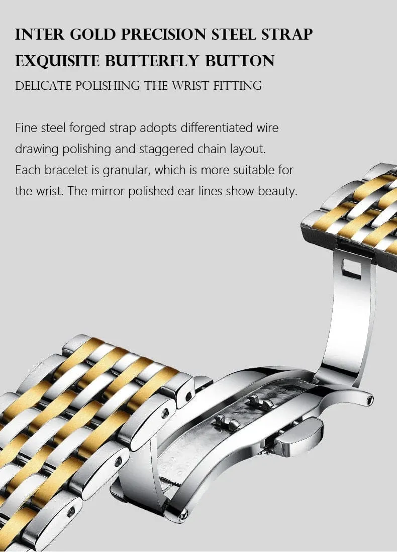 2024 männer Uhren Wasserdicht Leucht Top Marke Luxus Leder Casual Sport Quarz Armbanduhr Military Mann Uhr Für Männer relogio