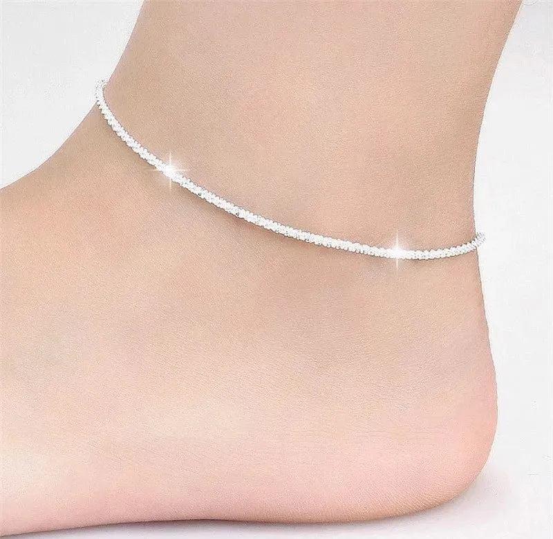 2023 neue Beliebte Silber Farbe Funkelnden Schlüsselbein Kette Choker Halskette Für Frauen Edlen Schmuck Hochzeit Party Geschenk