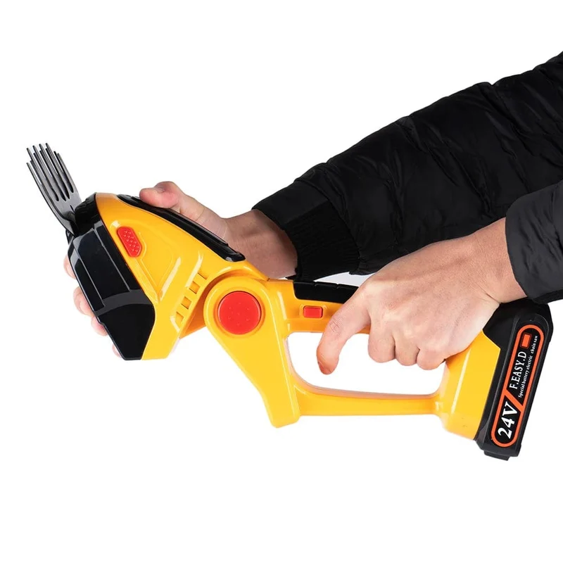 NEWBENY 2 IN 1 Elektrische Heckenschere Rasenmäher Haushaltsgarten Strauchschere Grasschere Elektrowerkzeug für Makita 18V Batterie