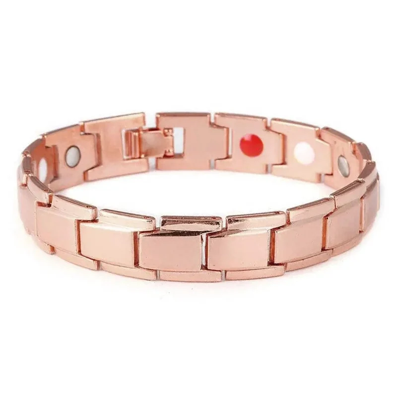 Edelstahl Magnetische Armbänder für Arthritis Schmerzen Relief Therapie Elastische Armreif Armband Schmuck Gesundheit Abnehmen Gewicht H9I4