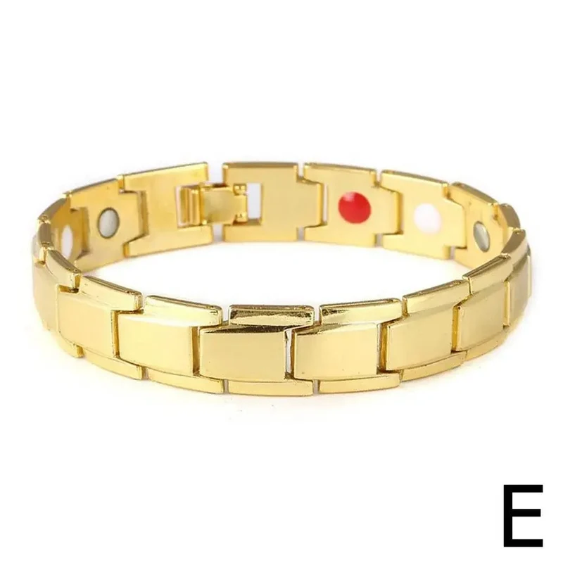 Edelstahl Magnetische Armbänder für Arthritis Schmerzen Relief Therapie Elastische Armreif Armband Schmuck Gesundheit Abnehmen Gewicht H9I4