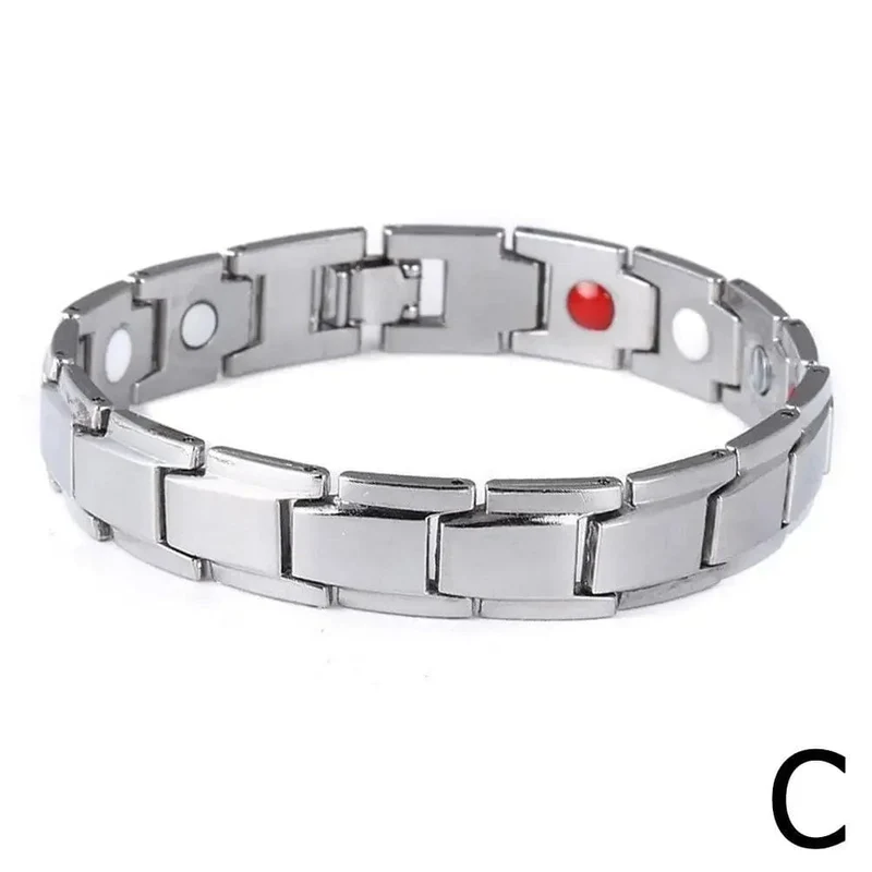 Edelstahl Magnetische Armbänder für Arthritis Schmerzen Relief Therapie Elastische Armreif Armband Schmuck Gesundheit Abnehmen Gewicht H9I4
