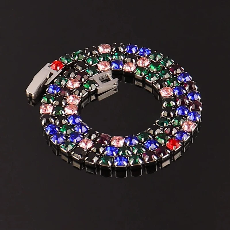 316L Edelstahl Armband Tennis Kette Armband Für Frauen Charme Luxus Cubic Zirkon Kristall Armbänder Schmuck Geschenk