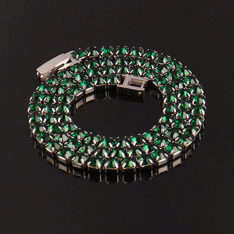 316L Edelstahl Armband Tennis Kette Armband Für Frauen Charme Luxus Cubic Zirkon Kristall Armbänder Schmuck Geschenk
