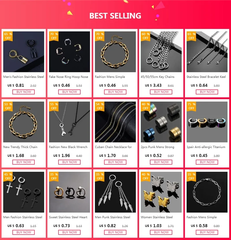 Mode Herren Einfache Edelstahl Kette Armbänder für Frauen Unisex Handgelenk Schmuck Geschenke Punk Metall Hip Hop Paar Schmuck