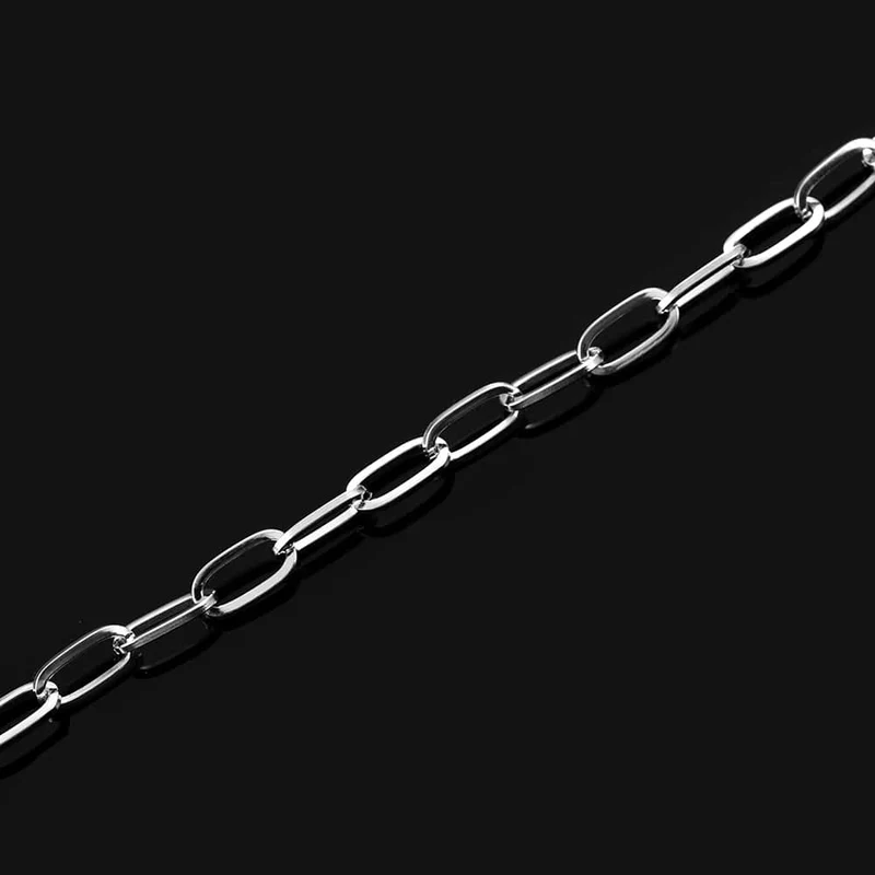 Mode Herren Einfache Edelstahl Kette Armbänder für Frauen Unisex Handgelenk Schmuck Geschenke Punk Metall Hip Hop Paar Schmuck