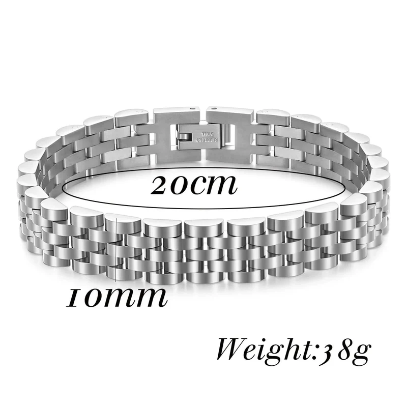 VQYSKO Trendy Minimalistisches Uhrenarmband aus Edelstahl mit Goldbeschichtung für Damen/Herren, Schmuck, Geschenke für Paare